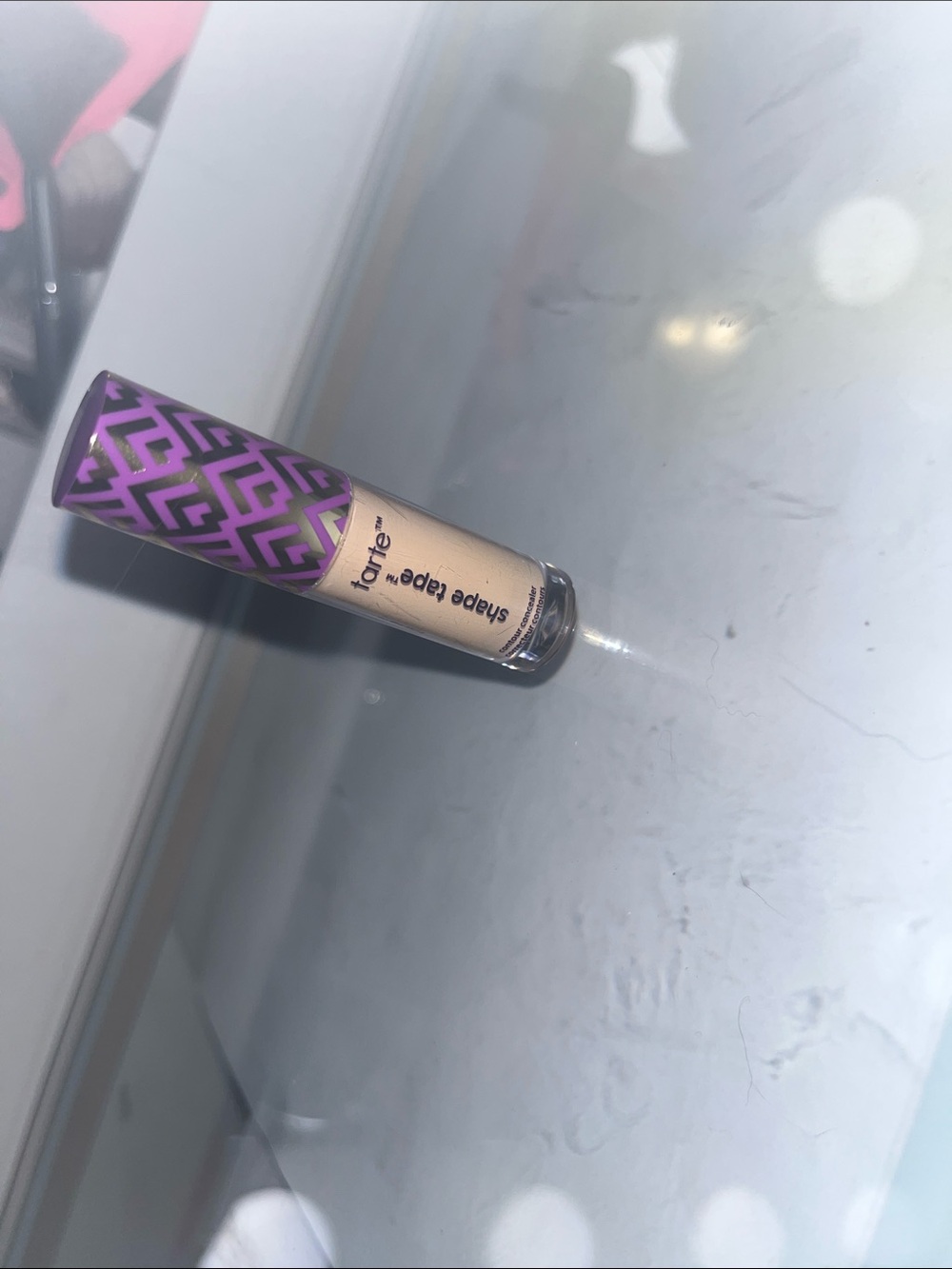 tarte Shape Tape Concealer — double duty beauty— shade 27S Light-Med Sand